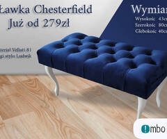 Ławka Chesterfield 80cm - 1